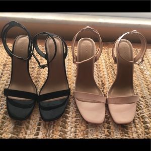 ASOS Hideaway Barely There Heel • 2 Pairs!!